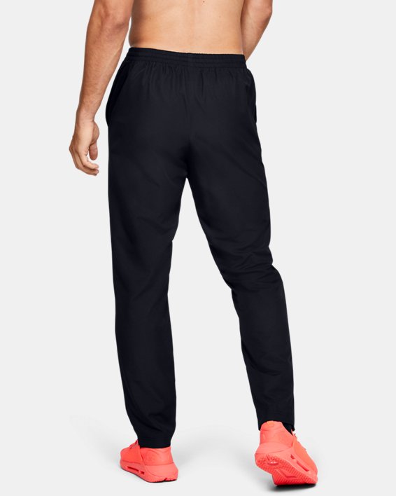 Men's UA Vital Woven Pants, Black, pdpMainDesktop image number 2